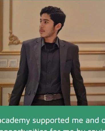 Shahzeb Ahmed, CGA student